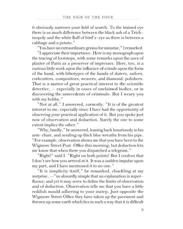 Дополнительное изображение книги «The Memoirs of Sherlock Holmes & The Sign of the Four»