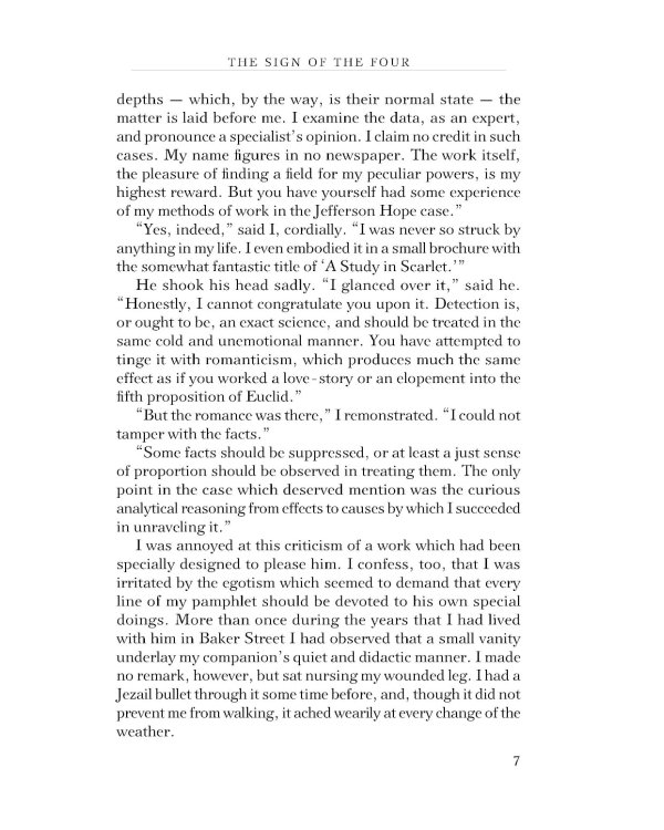 Дополнительное изображение книги «The Memoirs of Sherlock Holmes & The Sign of the Four»