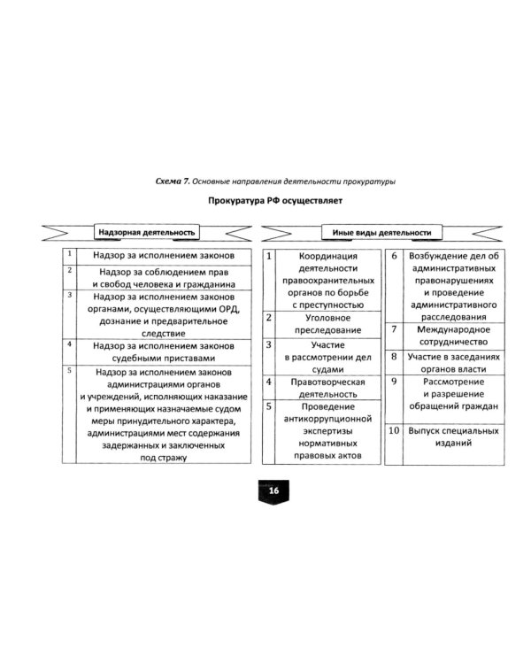 Прокурорский надзор в схемах: Учебное пособие