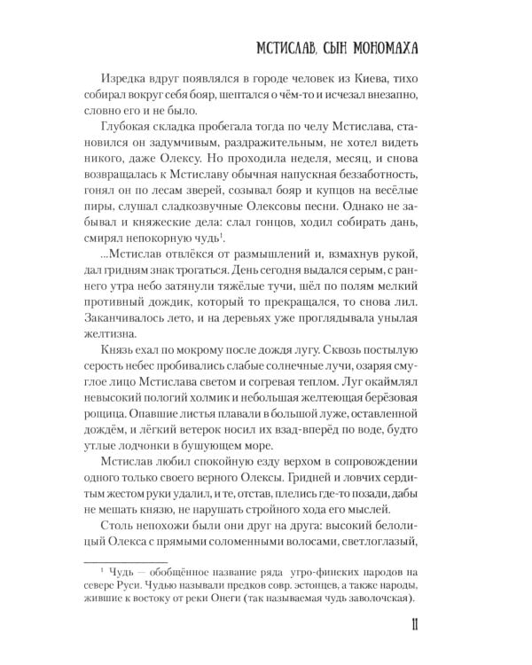 Мстислав, сын Мономаха: роман