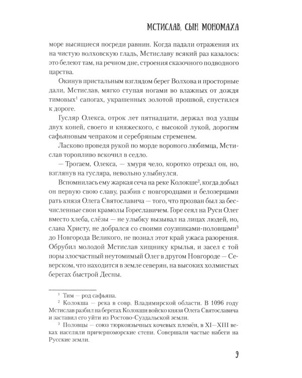 Мстислав, сын Мономаха: роман