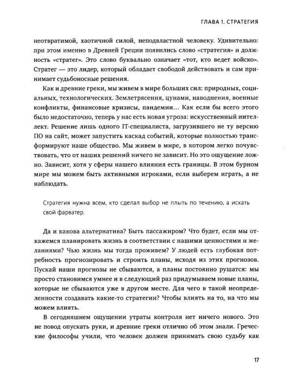 Стратегия личности. Как планировать развитие в работе и жизни, опираясь на свои ценности