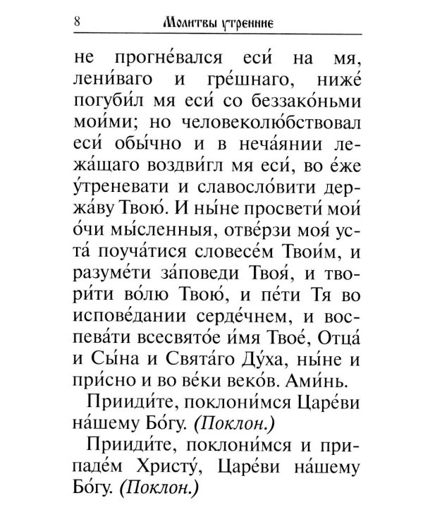 Молитвослов: крупный шрифт. Каноны совмещенные