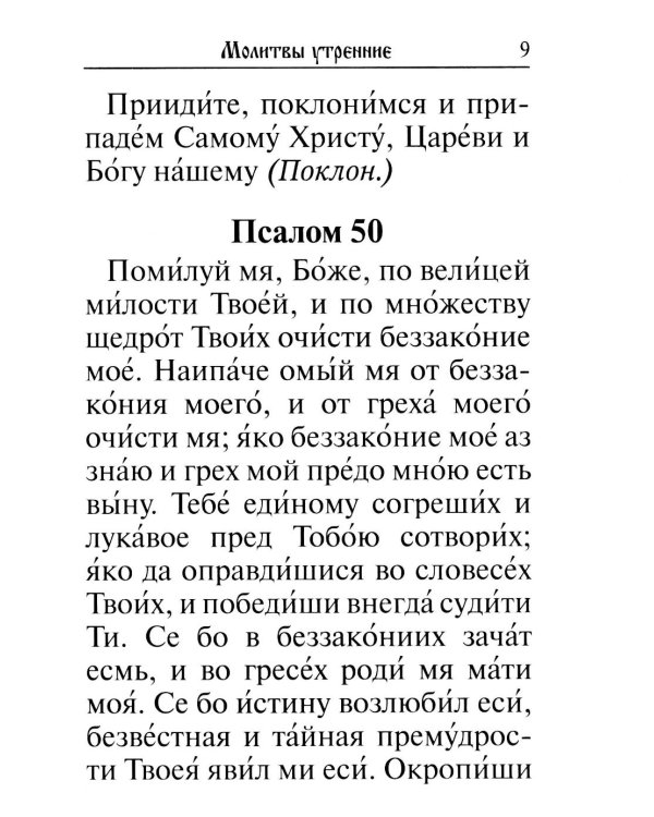 Молитвослов: крупный шрифт. Каноны совмещенные