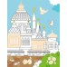 Казань: раскраска. 48 наклеек