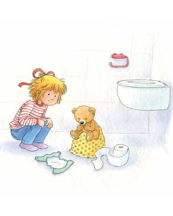 Конни пора на горшок