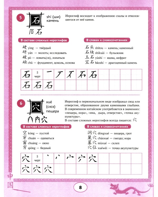 Изучаем китайский язык. 100 базовых иероглифов