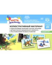 Иллюстративный материал к подгрупповым занятиям учителя-логопеда с детьми раннего дошкольного возраста с расстройствами речевого развития