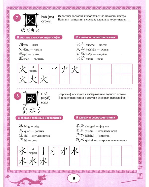 Изучаем китайский язык. 100 базовых иероглифов