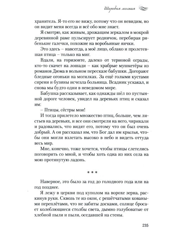 Шаровая молния. Поэзия и проза