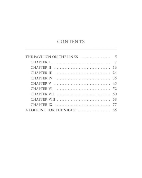 The Pavilion on the Links and A Lodging for the Night = Дом на Дюнах и Ночлег: на англ.яз