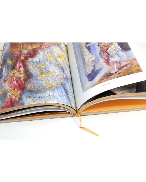 Огюст Ренуар. Великие полотна (кожа, золот.тиснен.)