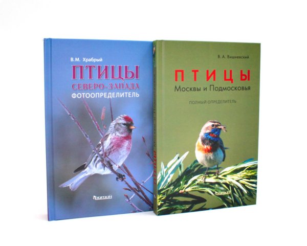 Птицы Северо-Запада; Птицы Москвы и Подмосковья (комплект из 2-х книг) Птицы Северо-Запада; Птицы Москвы и Подмосковья (комплект из 2-х книг)