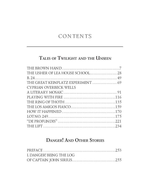 Tales of Twilight and the Unseen and Danger!