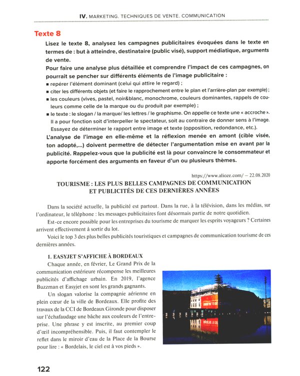 Французский язык. Индустрия туризма и гостеприимства: Учебник = Le francais professionnel. L’industrie du tourisme et de l'accueil (B2-C1)