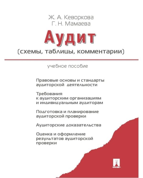 Аудит (схемы, таблицы, комментарии): Учебное пособие