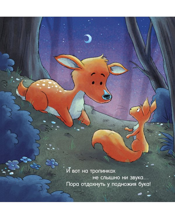Дополнительное изображение книги «Спокойной ночи, лесные зверята!»