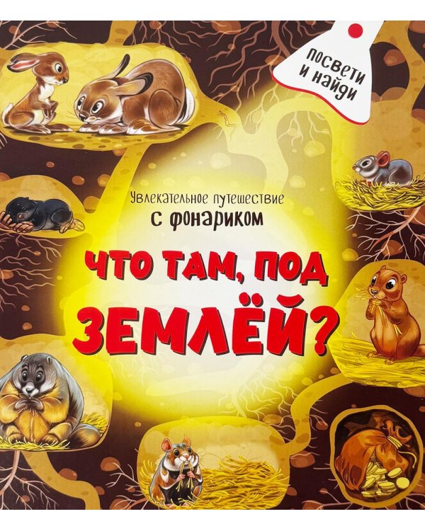 Дополнительное изображение книги «Что там под Землей. Увлекательное путешествие с фонариком»