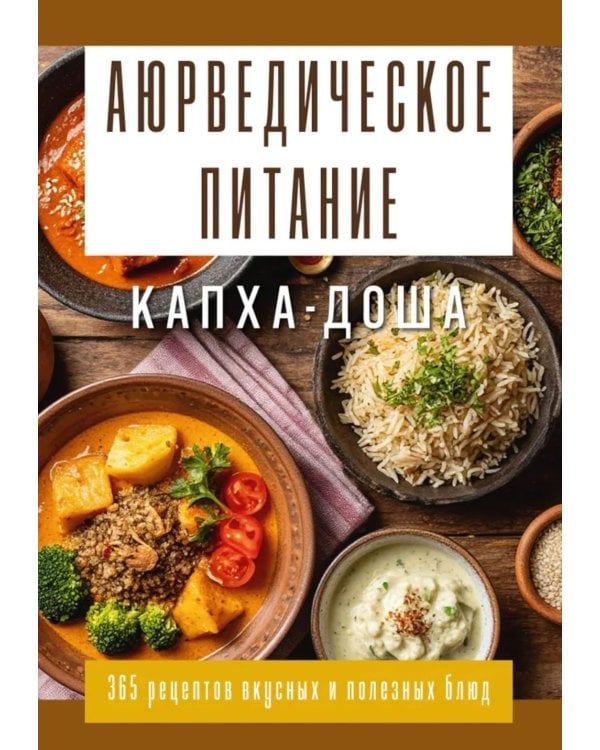Аюрведическое питание. КАПХА-ДОША. Здоровье, устойчивость и сила. 365 рецептов вкусных и полезных блюд