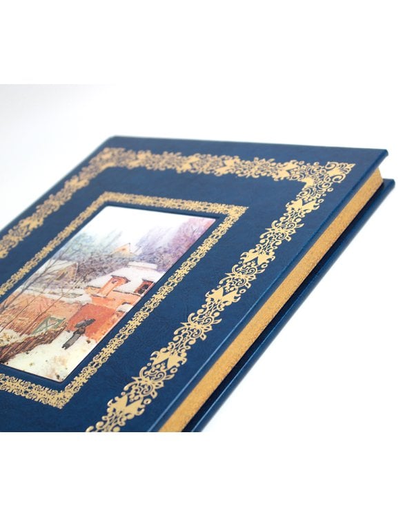 Альфред Сислей. Великие полотна (кожа, золот.тиснен.)