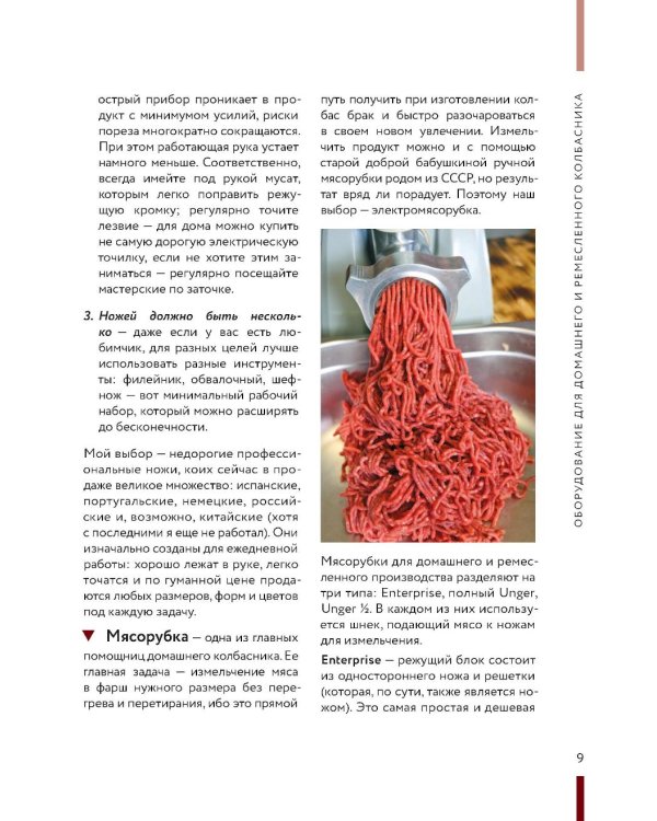 Колбасная книга. Домашние колбаски, ветчины, закуски и копчености