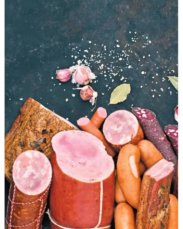 Колбасная книга. Домашние колбаски, ветчины, закуски и копчености