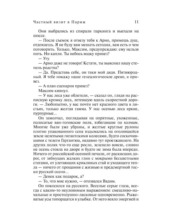 Частный визит в Париж: роман