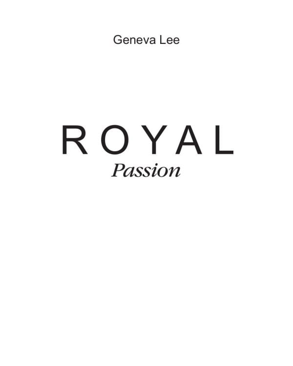 Королевская страсть: роман