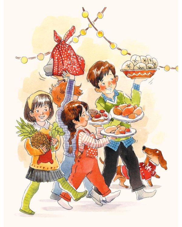 Рождественский Бублик, или Как Хвостик чудо искала