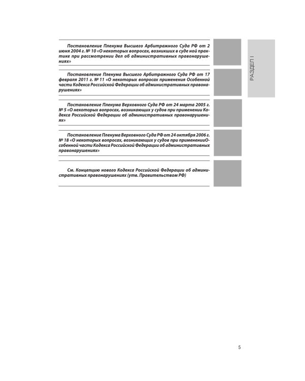 Кодекс РФ об административных правонарушениях на 1 марта 2025 года. QR-коды с судебной практикой в подарок