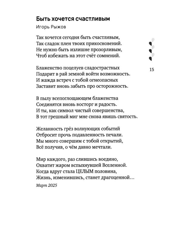 Дополнительное изображение книги «Неслучайный диалог: сборник стихотворений»