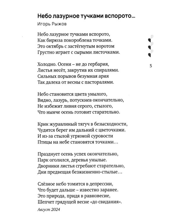 Дополнительное изображение книги «Неслучайный диалог: сборник стихотворений»