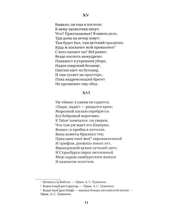 Евгений Онегин: роман в стихах