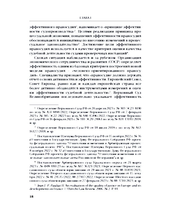 Эффективность гражданского и арбитражного судопроизводства: монография