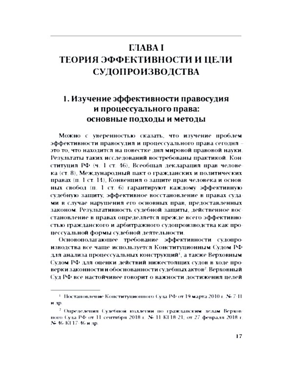Эффективность гражданского и арбитражного судопроизводства: монография