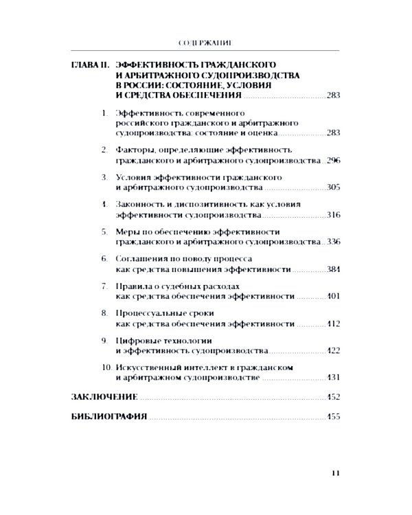 Эффективность гражданского и арбитражного судопроизводства: монография