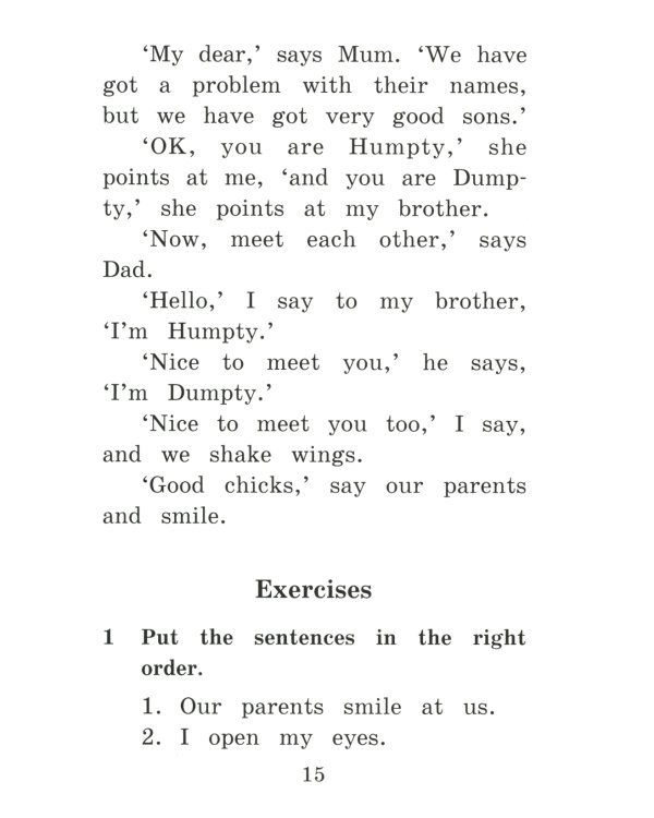 Страусенок Хампти и его семья = Humpty and His Family. Домашнее чтение (на англ. яз.)