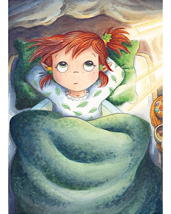 Рубиния Чудесное Сердце, смелая девочка из рода лесных эльфов. Загадочное исчезновение реки