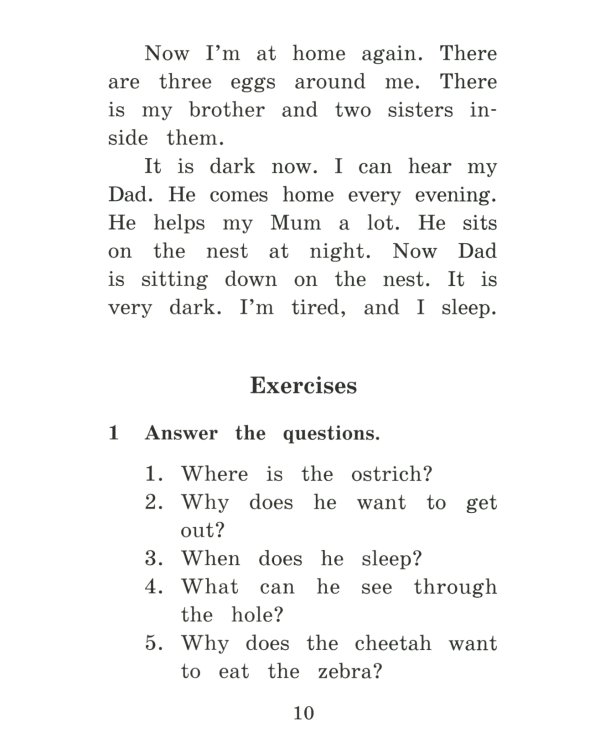 Страусенок Хампти и его семья = Humpty and His Family. Домашнее чтение (на англ. яз.)