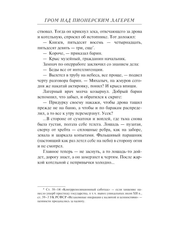 Гром над пионерским лагерем