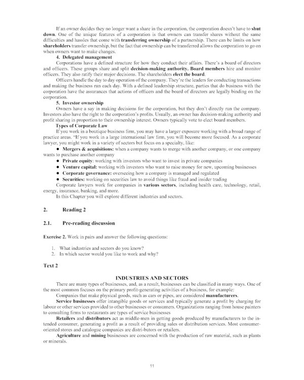 Английский язык в юриспруденции и юридический перевод = ESP and Translation for Lawyers: Advanced course: Учебное пособие