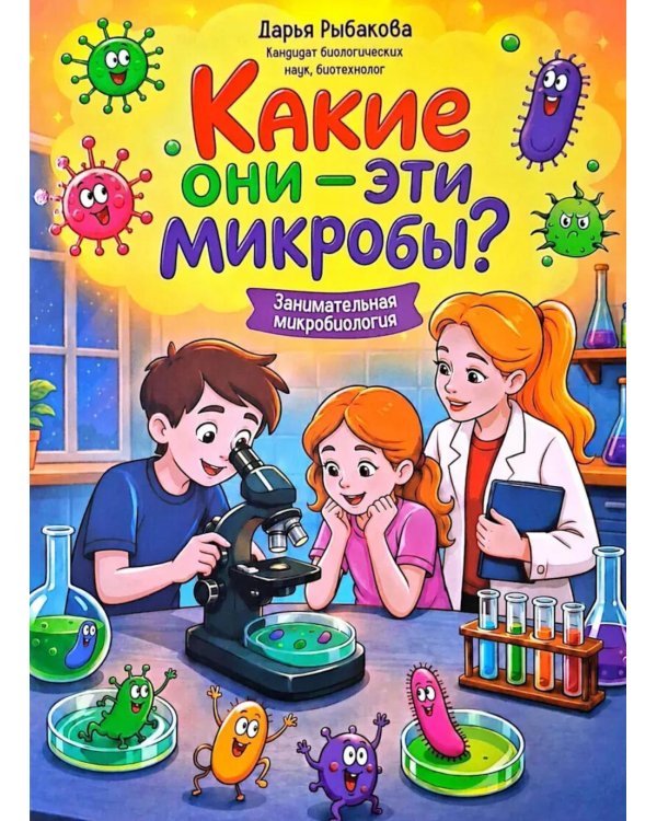 Дополнительное изображение книги «Какие они - эти микробы?: занимательная микробиология»