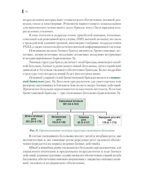 Организация, вооружение и тактика иностранных армий: Учебное пособие