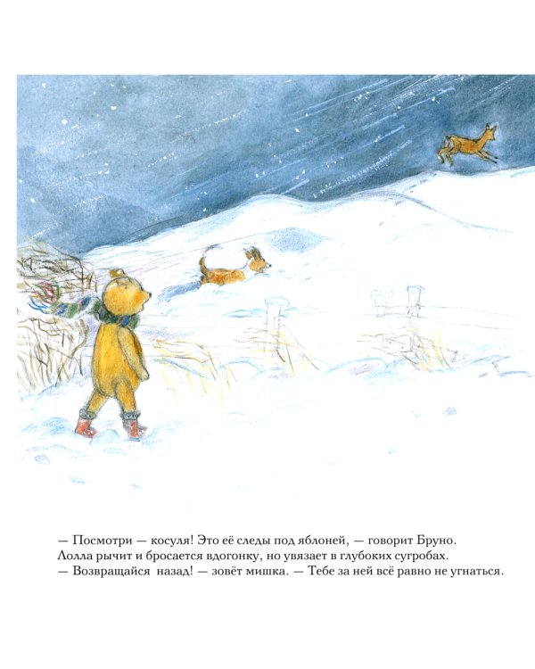 Зима мишки Бруно