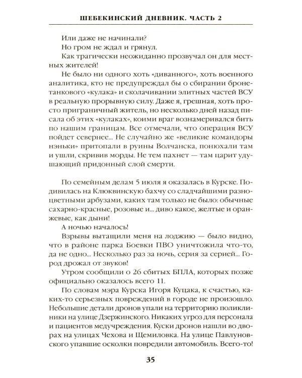 Шебекинский дневник-2. Я вам расскажу о Шебекино смелом