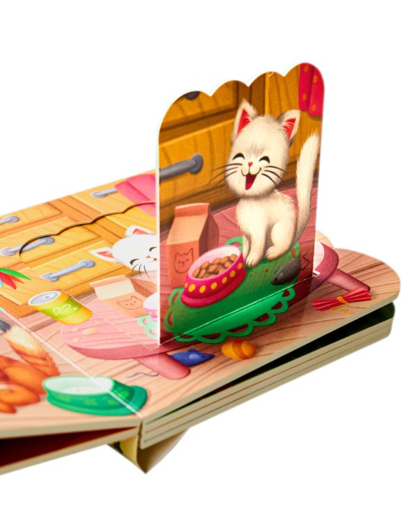 Дополнительное изображение книги «Котята: книжка с окошками»