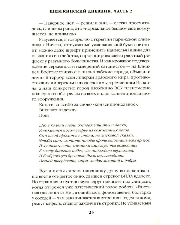 Шебекинский дневник-2. Я вам расскажу о Шебекино смелом