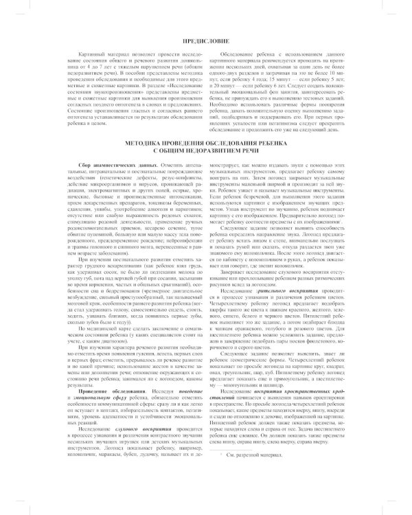 Речевая карта ребенка с ОНР от 4 до 7 + Картинный материал (комплект из 2-х книг)