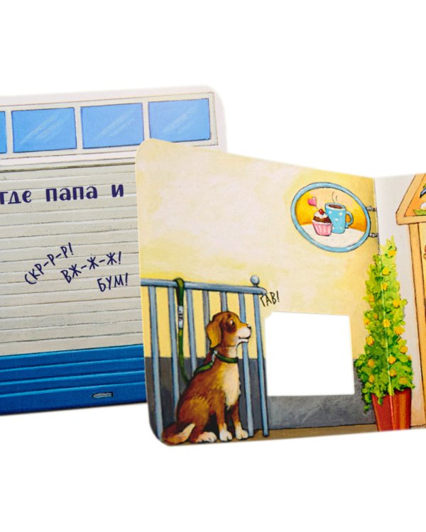 Ку-Ку! Кто в городе?: книжка-раскладушка