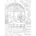 Домик мечты: книжка-раскраска